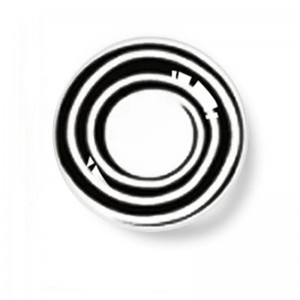 Espiral blanco negro